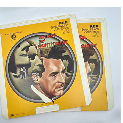 North By Northwest Part 1 & 2 - CED VideoDisc TG2