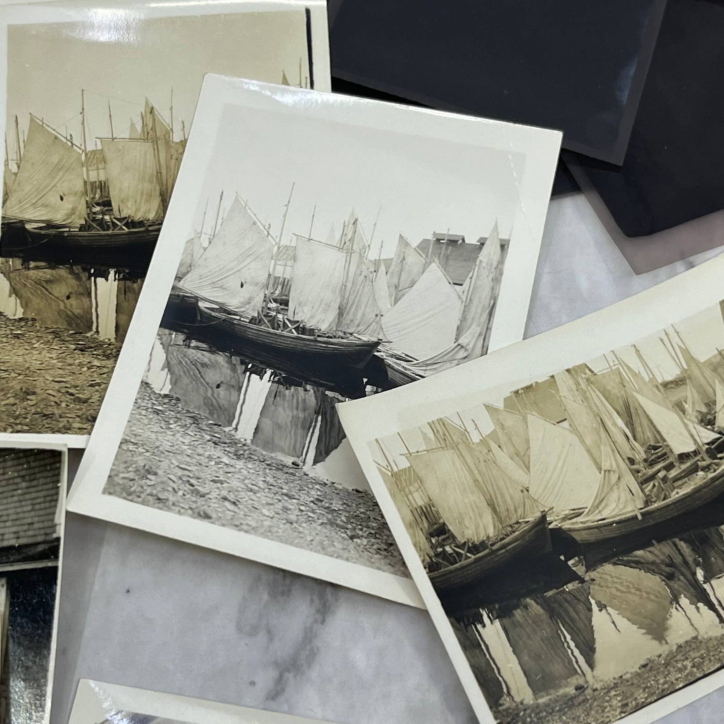 1930s Collection of Photos & Negatives Gaspe French Canada Quebec Trip TJ9-PG5