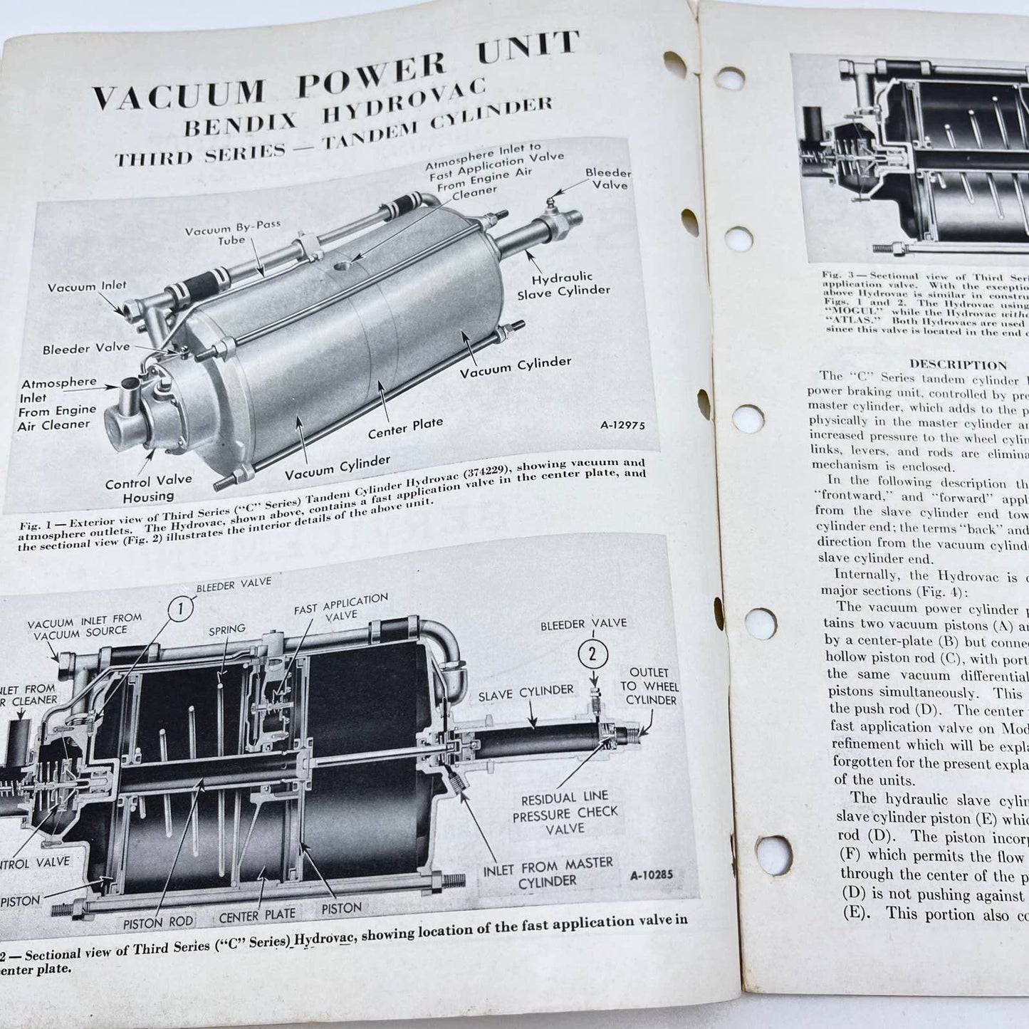 1947 Shop Talks for International Truck Servicemen #30 Vacuum Power Unit TF8