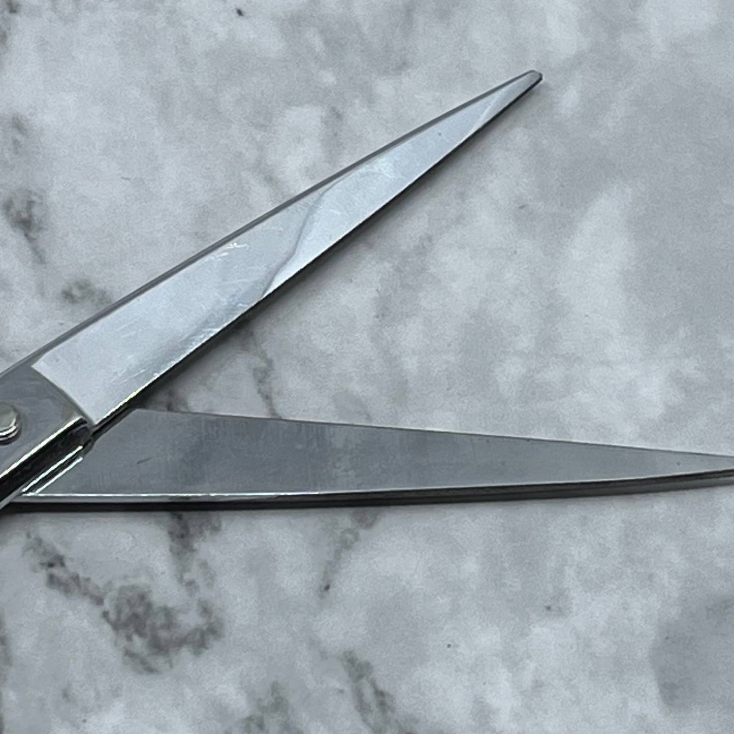 Vintage Farr USA Chrome Scissors Barber Shears SE9