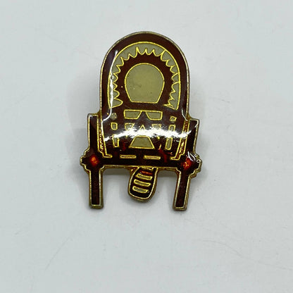 Vintage Western Cowboy Covered Wagon Enamel Pin Button SC3