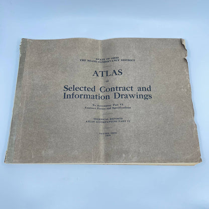 1910 Atlas Selected Contract and Information Drawings Dayton Ohio TE7
