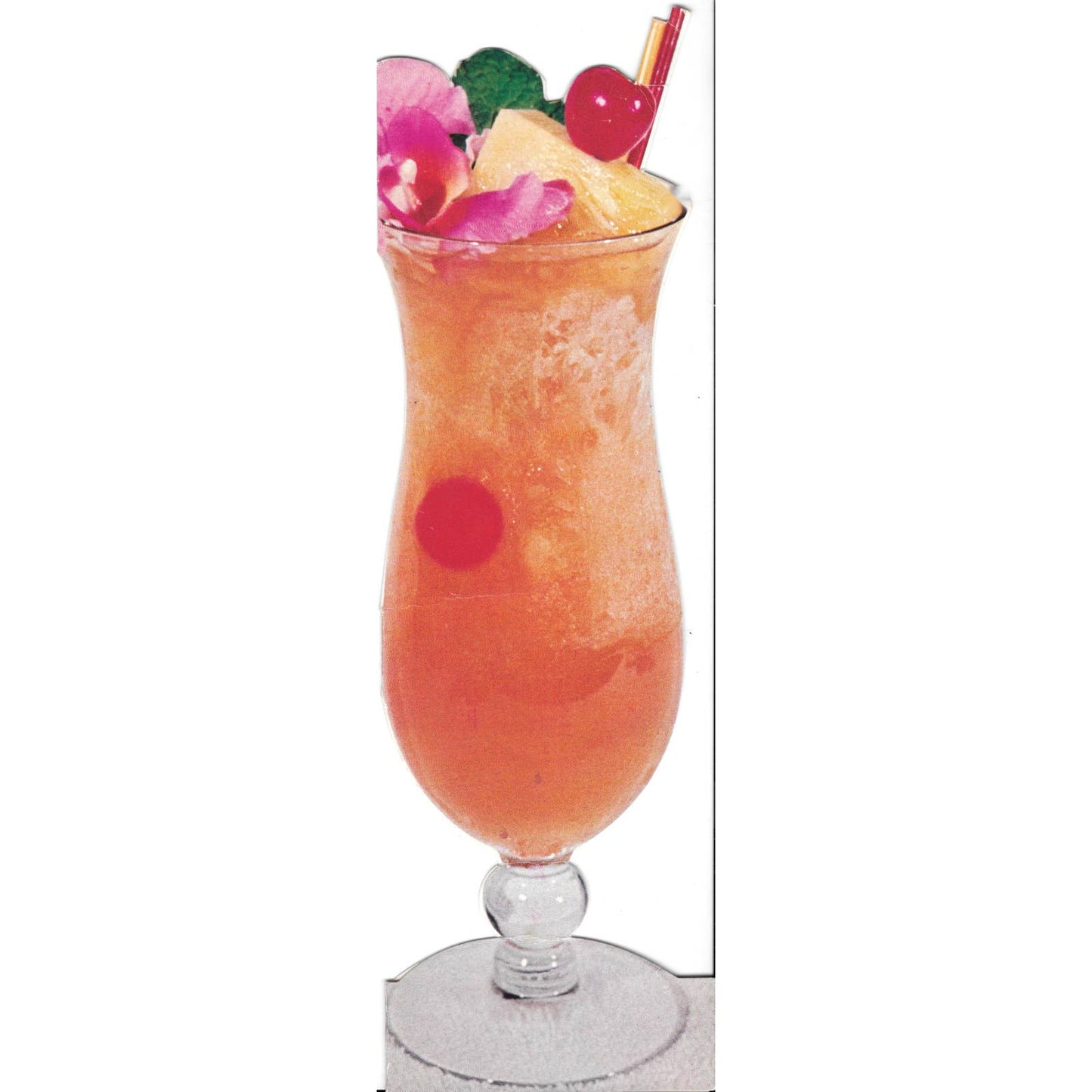 Vintage Waikiki Hawaii Don Ho Show Polynesian Palace Die Cut Drink Menu TK1-P3