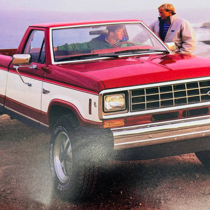 1985 Ford Ranger Dealer Sales Brochure - RANGER XL, XLT, XLS 4x4 Catalog BA3