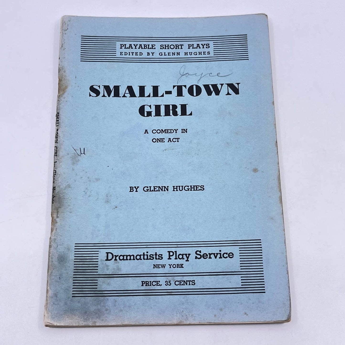 1937 Small-Town Girl Playable Short Plays Glenn Hughes Set of 2 TF9