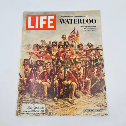 Life magazine June 11 1965 Waterloo Cover TD8