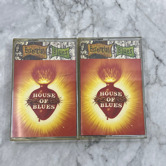 HOUSE OF BLUES - ESSENTIAL BLUES - Part 1 & 2 - Cassette Tape TH9-C1