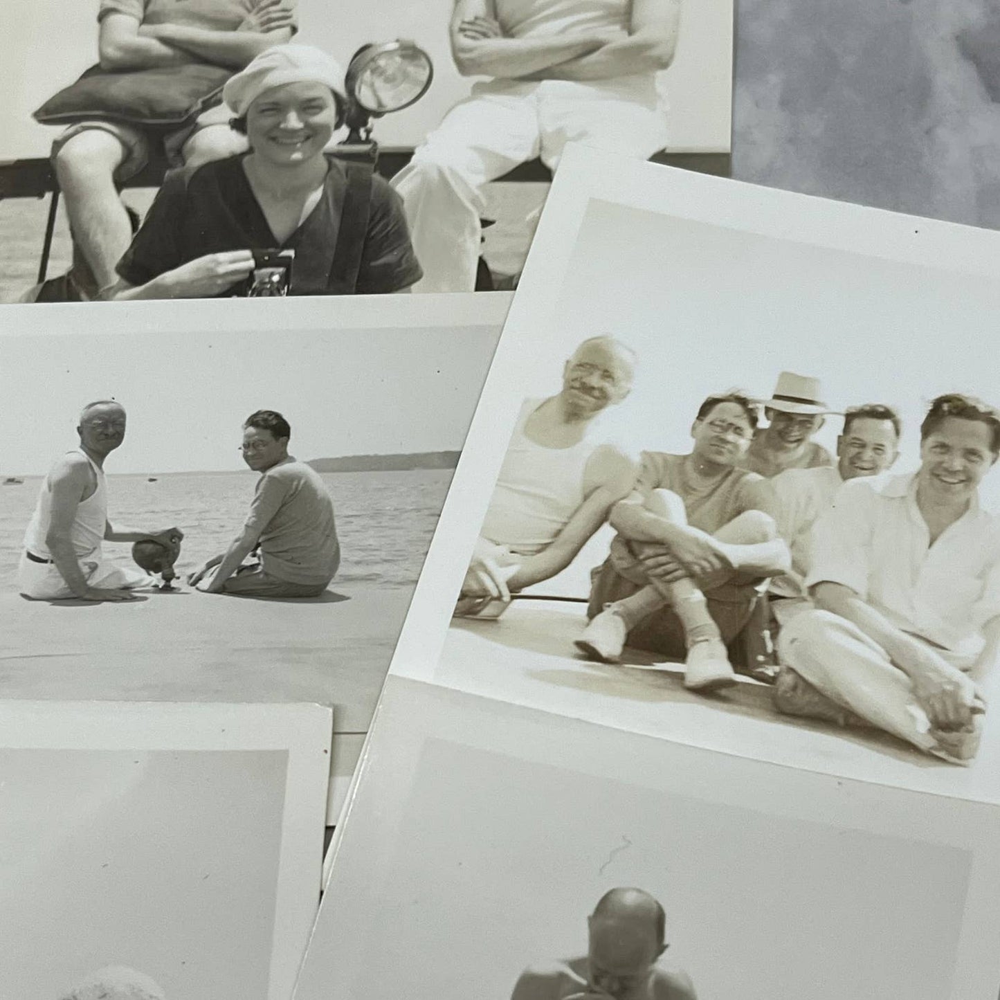1930s Collection of Photos & Negatives Boating Trip in Virginia TJ9-PG5