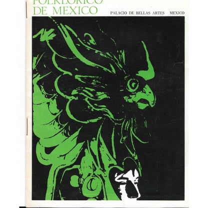 1970 Ballet Folklorico de Mexico Program Spanish and English TJ7