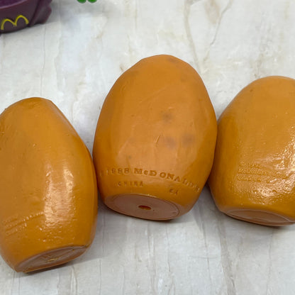 Vintage Collection of McDonald's Happy Meal Toy McNuggets Halloween TE5