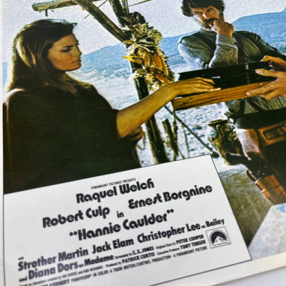 Hannie Caulder 1972 Western Lobby Card 5 Raquel Welch Cristopher Lee FL5