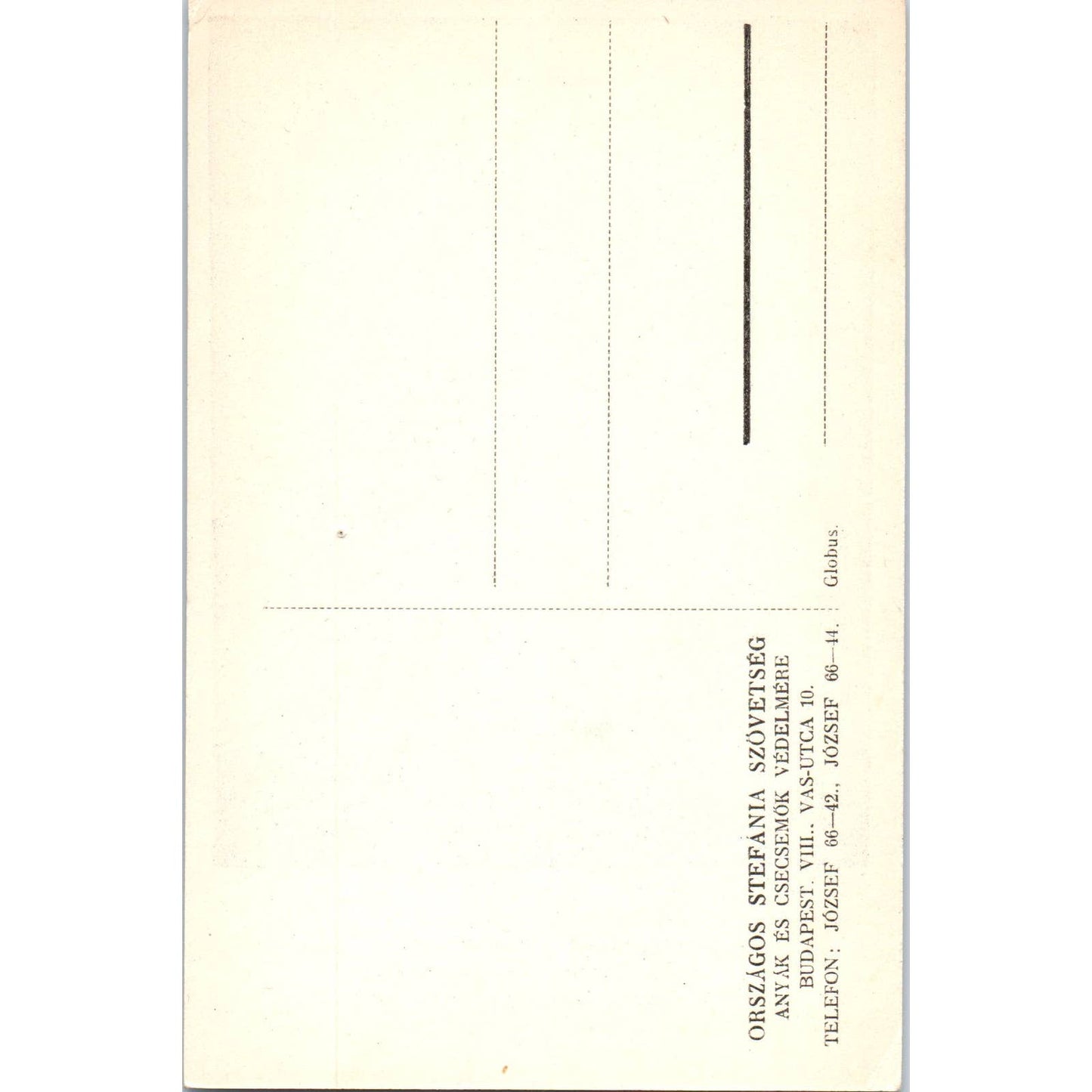 WWII Hungarian Red Cross - Original Postcard TJ9-P1