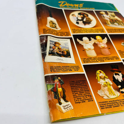 1985 Downs’ Collectors Showcase Catalog Lot of 2 Figurines Plates Milwaukee FL2