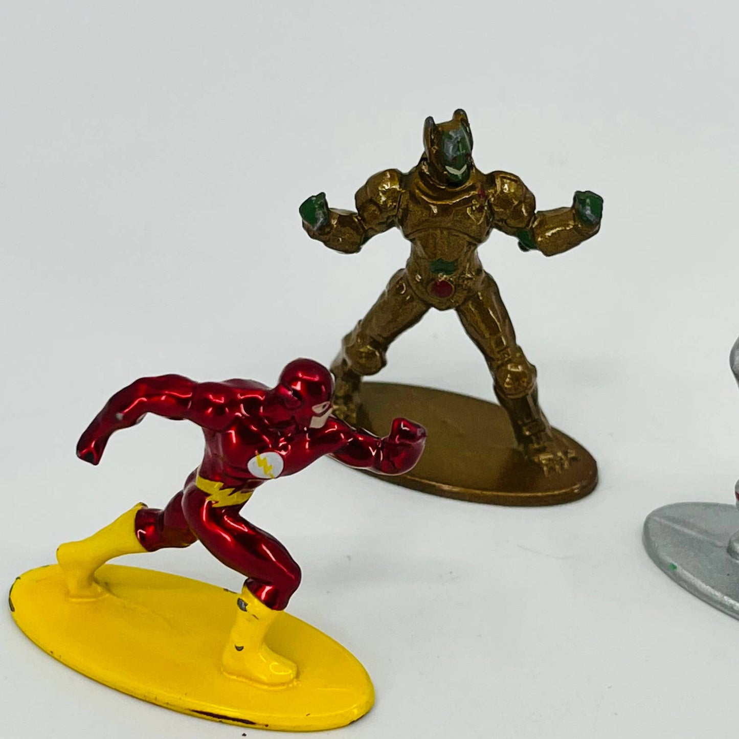 LOT OF 3 DC Comics Jada Nano Metalfigs The Flash TD3