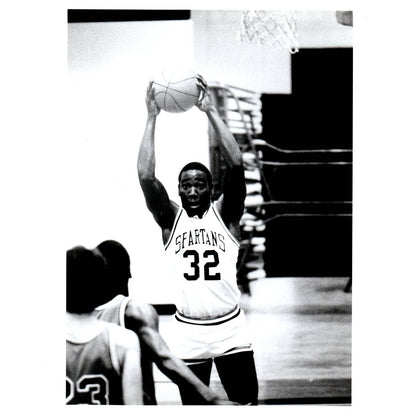 1983 Press Photo Basketball Rodney Dillard Lakewood Spartans 8x10" AD3