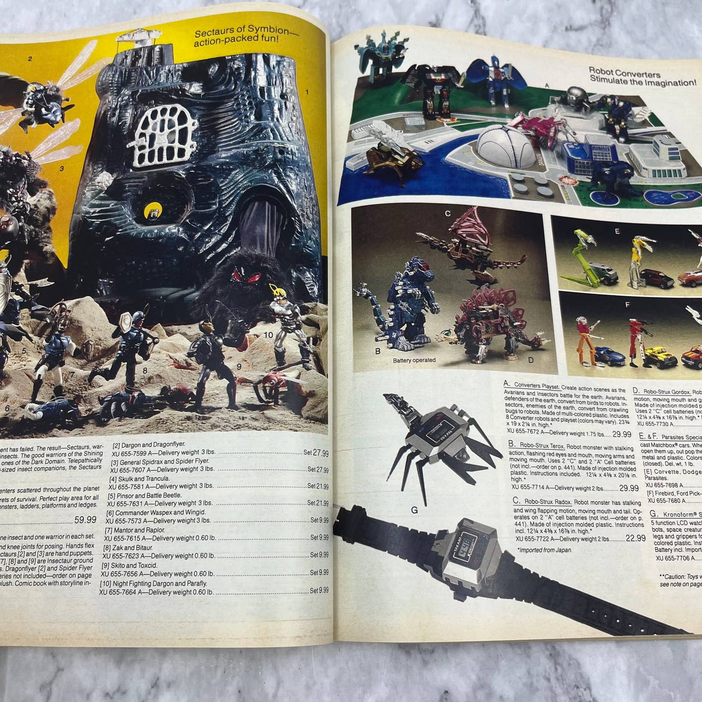 1985 JC Penny Christmas Wish Book Catalog - Great Vintage Toys & Gifts S3