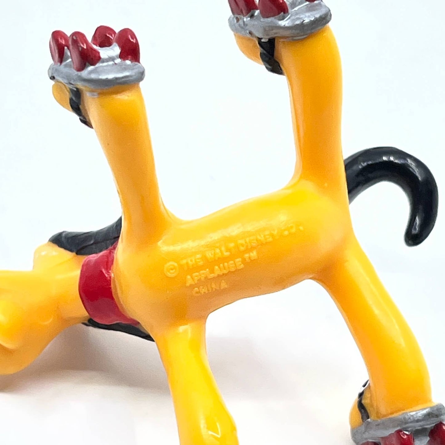 Vintage PVC Walt Disney Company Applause Pluto On Rollerskates Figure SD6