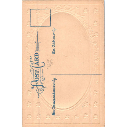 One Good Kiss Deserves Another Victorian Romance Original Postcard TK1-P18