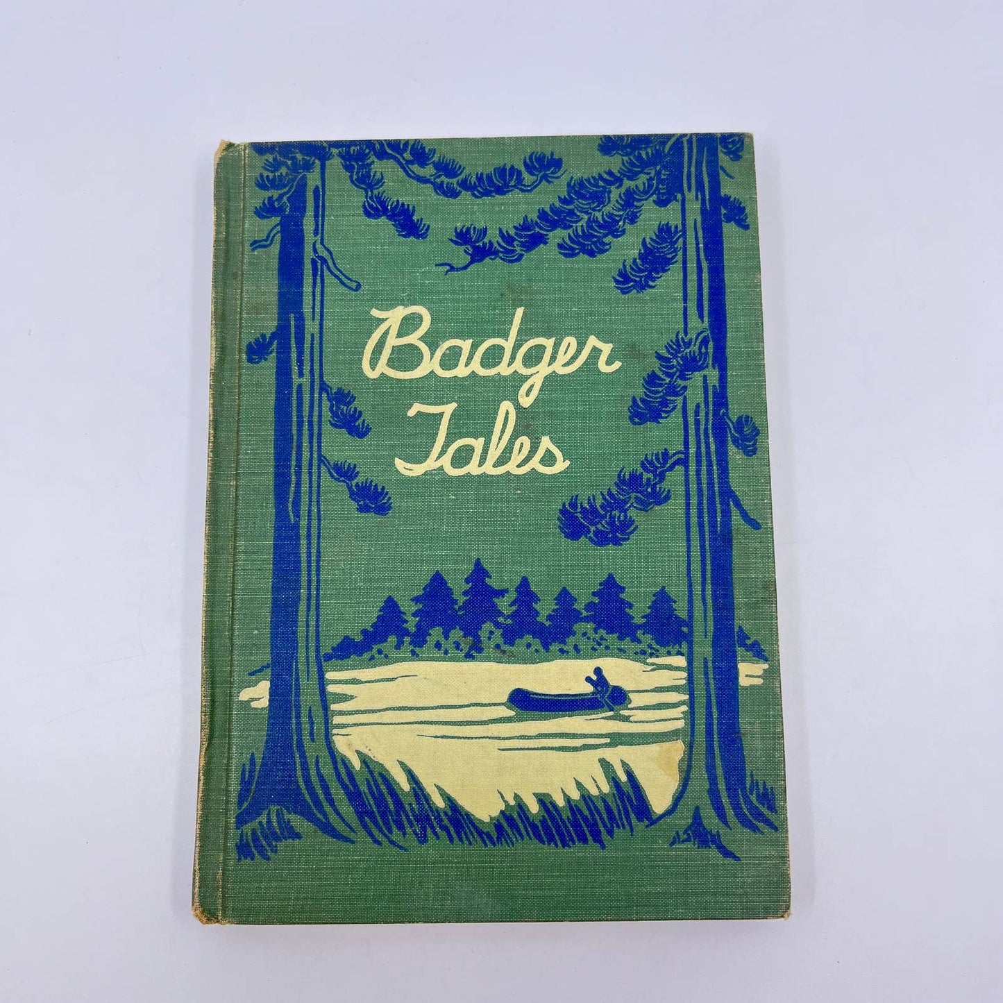 BADGER TALES by CLARA L TUTT Lyons and Carnahan 1940 HC Green Cover TF9