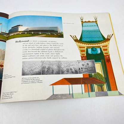 1955 Explore Southern California Travel Brochure American Airlines Promo TE3