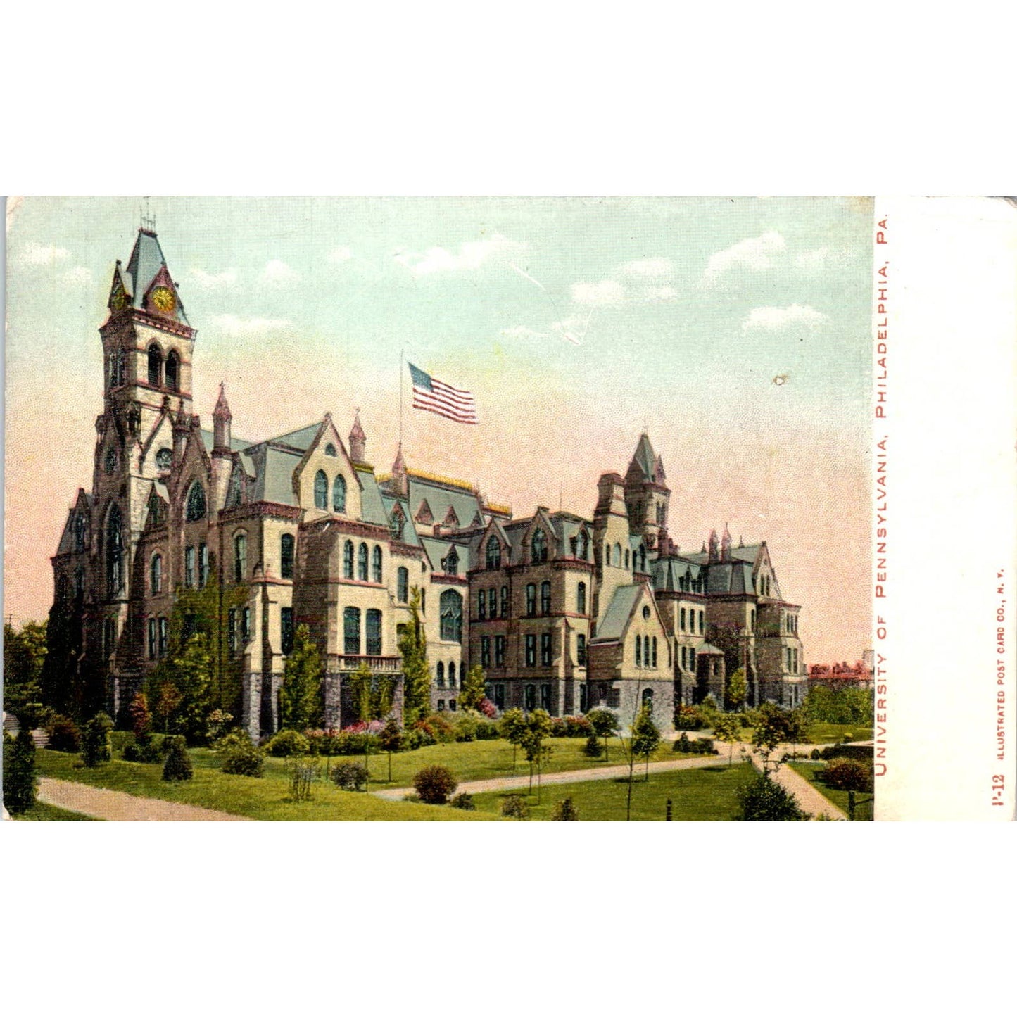 Vintage Postcard University of Pennsylvania Philadelphia TI1-1
