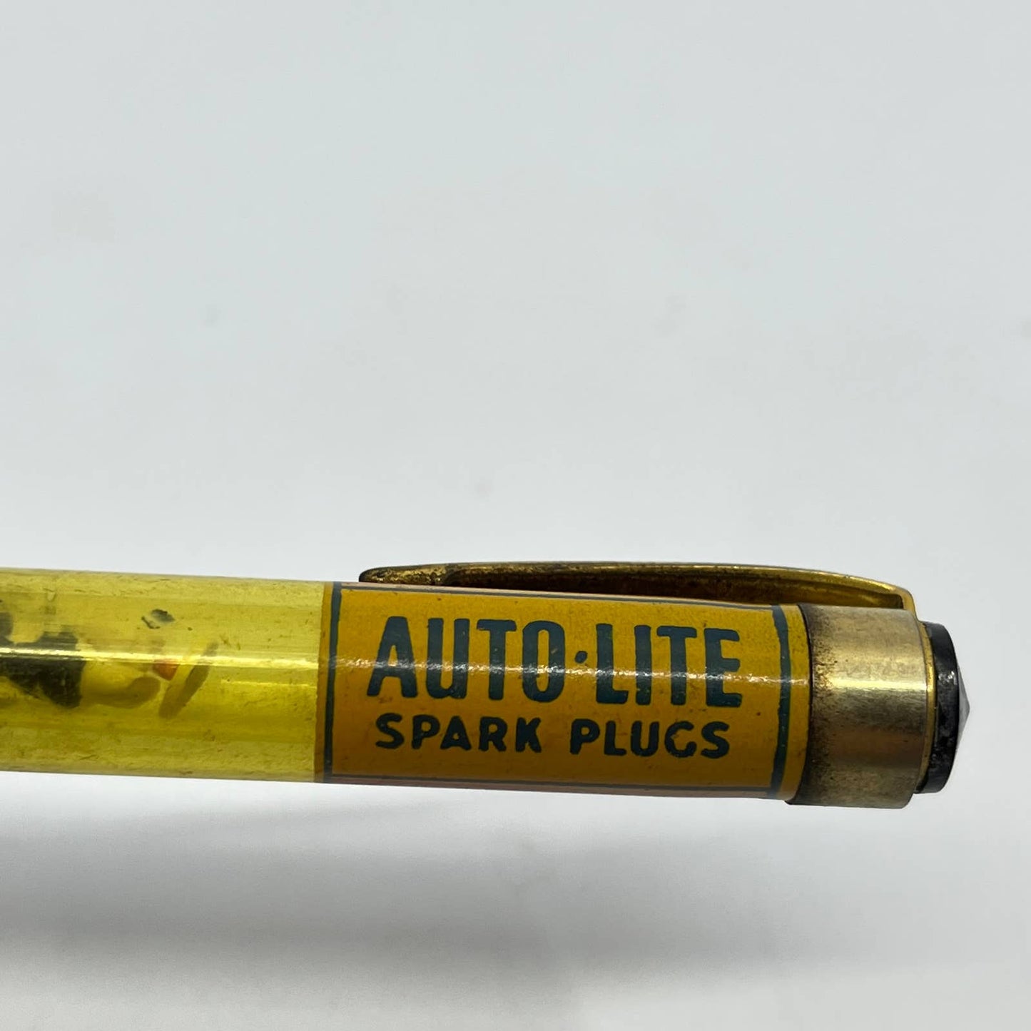 Vtg Mechanical Pencil Auto Lite Spark Plugs House of Reinhard Fargo Minot ND SC3