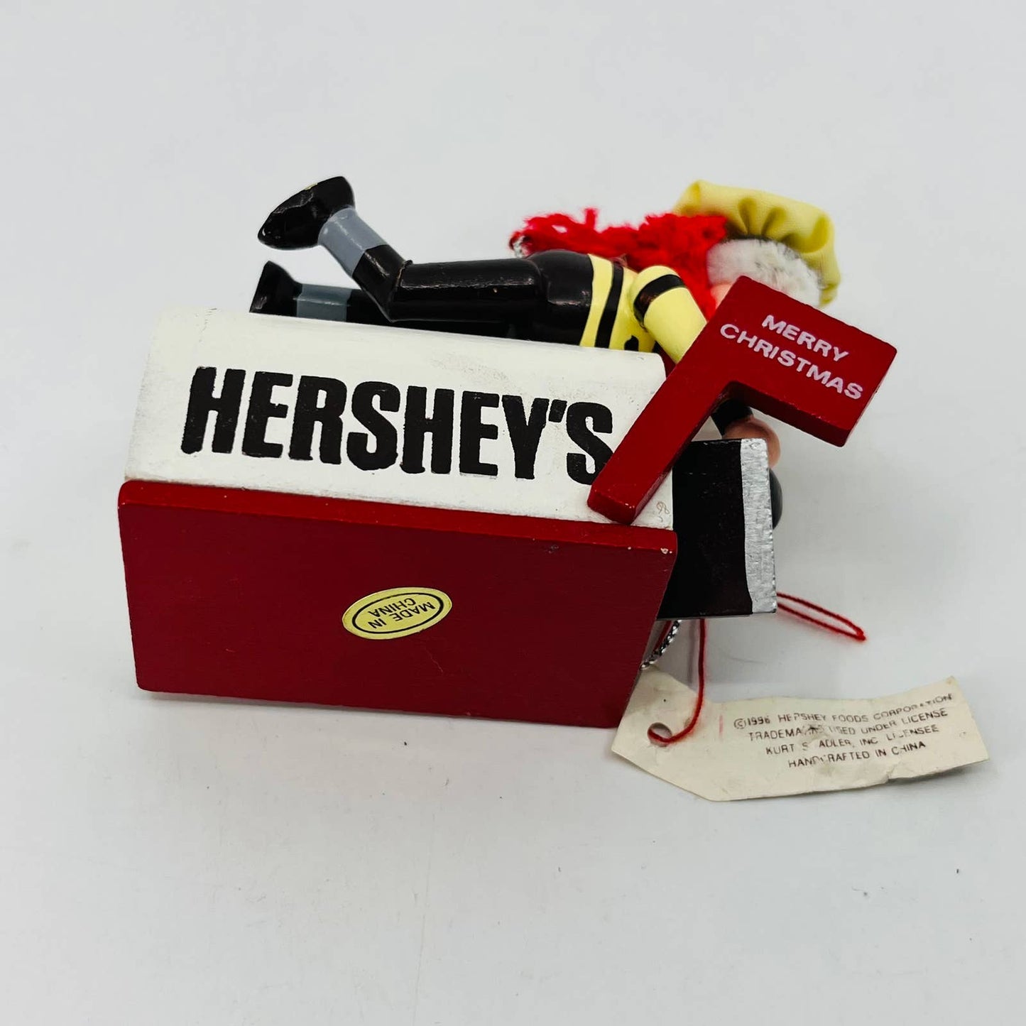 Kurt Adler Hershey’s Collector Series Merry Christmas Mailbox Ornament 1996 SB6