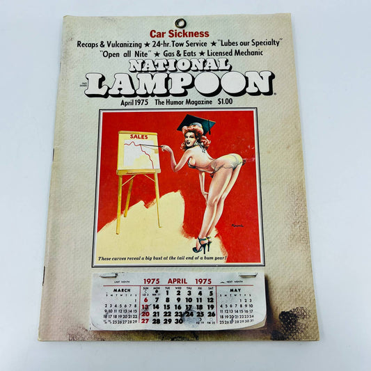 National Lampoon Apr 1975 Jeff Jones Vaughn Bode Bobby London Graham Wilson BA2