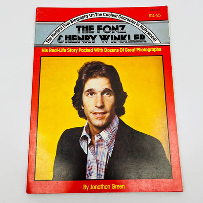 The Fonz & Henry Winkler Happy Days Photo Biography 1978 Jonathan Green BA1 2