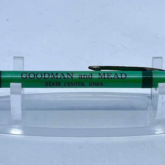 Vintage Mechanical Pencil Goodman and Mead State Center IA SD7