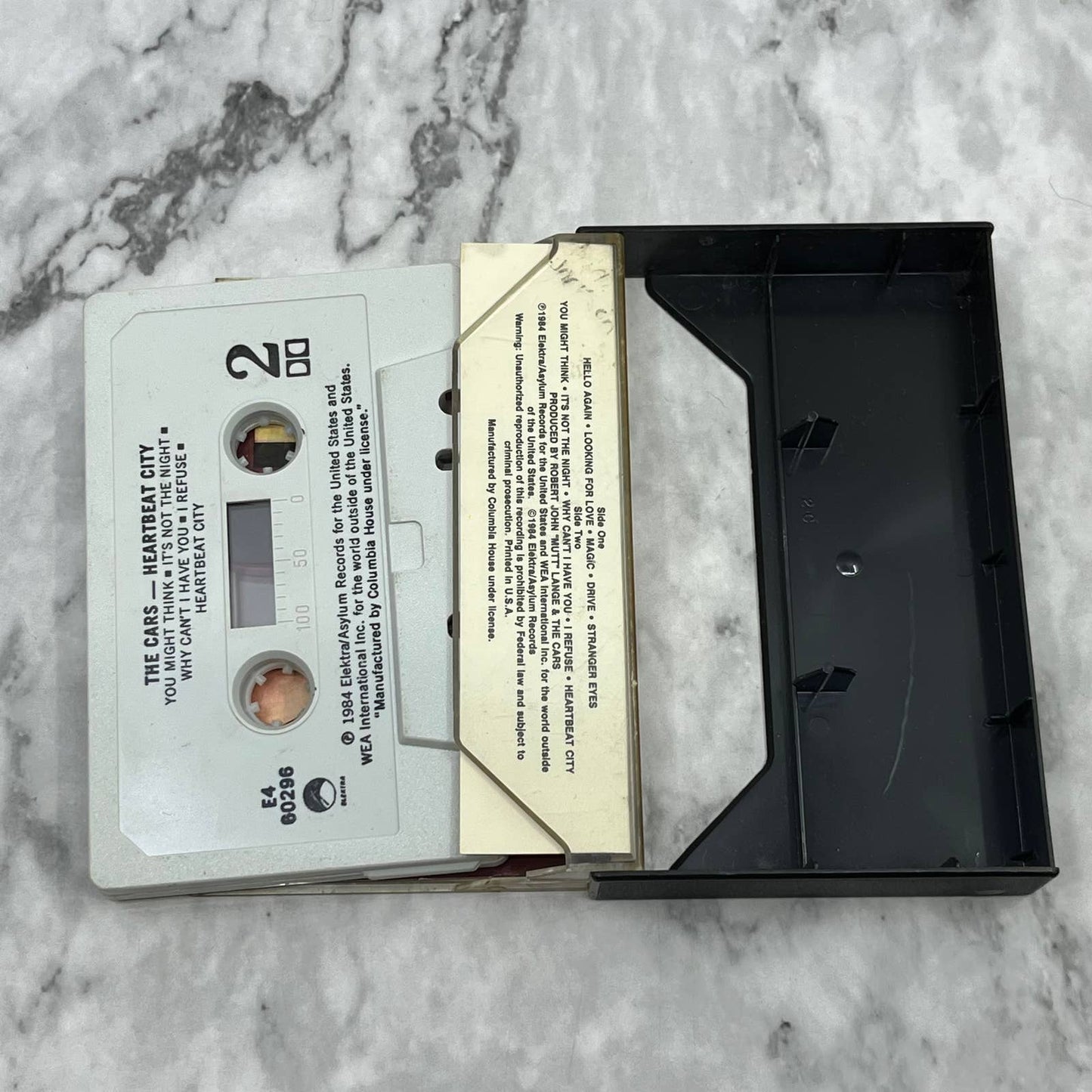 The Cars Heartbeat City Cassette Tape TH5-36