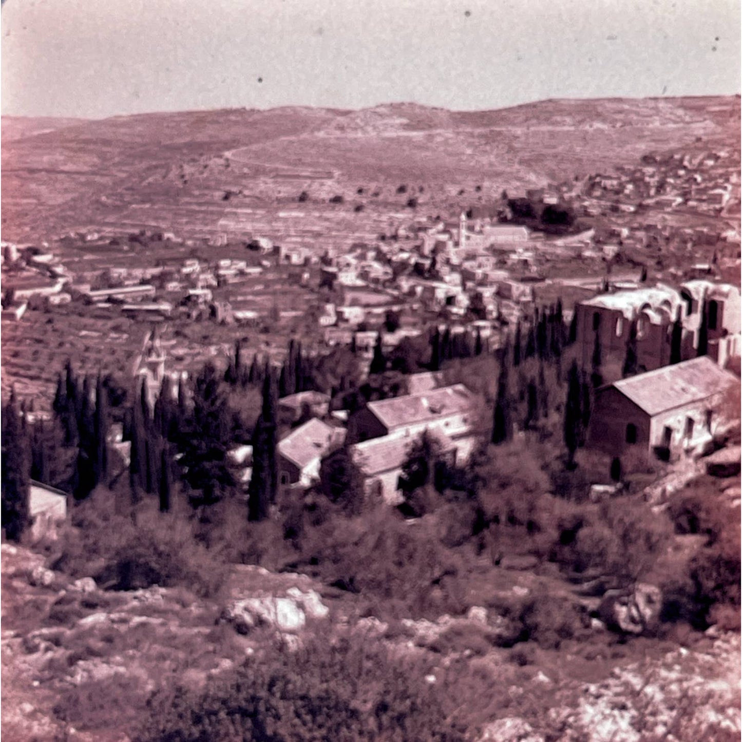 1960s Israel Ain Karim Set of 3 2x2 Slides TK2-S2-18
