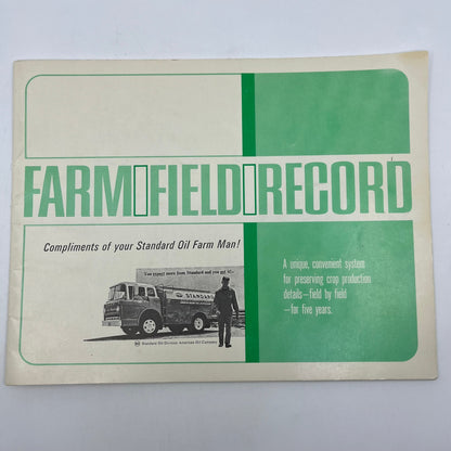 1967 Standard Oil Farm Field Reference Book UNUSED TH8