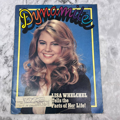 DYNAMITE MAGAZINE LISA WHELCHEL ISSUE Facts of Life 1982 VOL5 # 10 TJ4