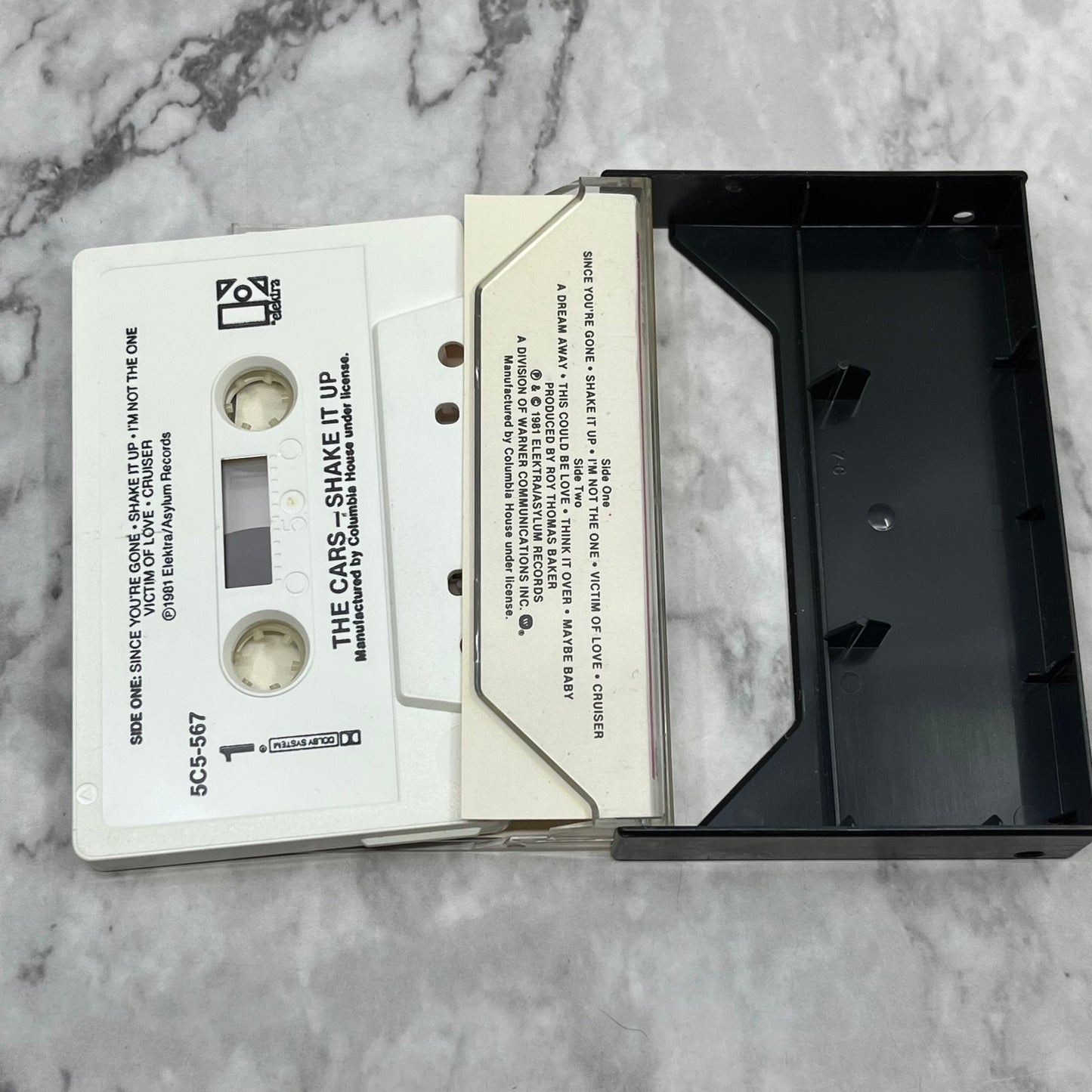 Shake It Up by The Cars 1981, Elektra Cassette Tape TH9-T1