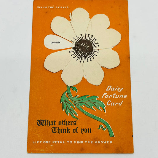 1910s Post Card Fortune Telling Daisy PA7