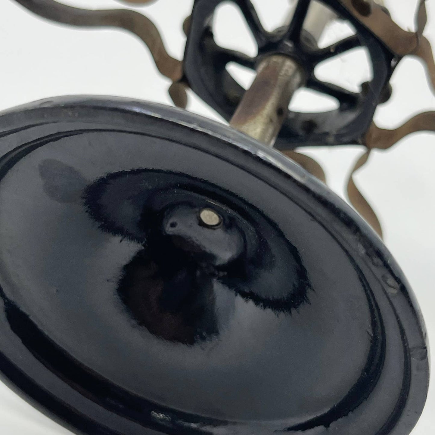 c1950 Achilles Rubber Stamp Seal Holder Carousel Stand TH2