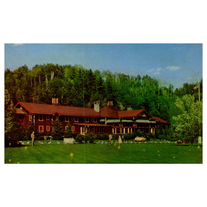 Vintage Postcard - The Alpine Inn at Ste. Marguerite Laurentians Quebec TJ6-1