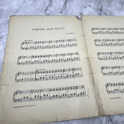 The Jumping Jack Series Waltz W.C. Powell 1901 Sheet Music TK2-SM2