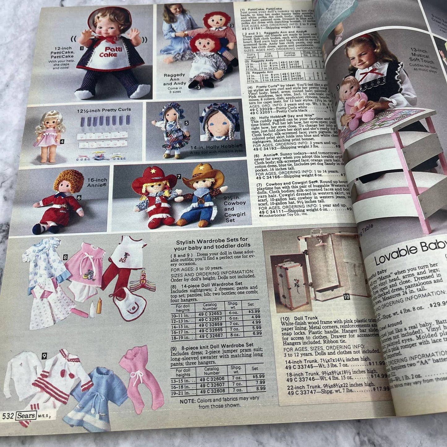 Vintage Sears Wish Book 1981 Christmas Toy Catalog Barbie, Star Wars, Lego S3