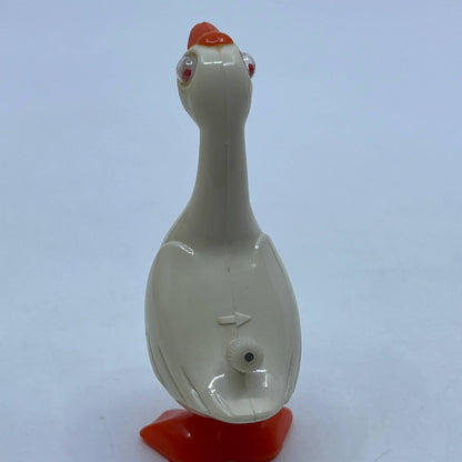 Tomy White Google Eye Goose Pocket Pet 1977 Wind Up Toy WORKS TD2