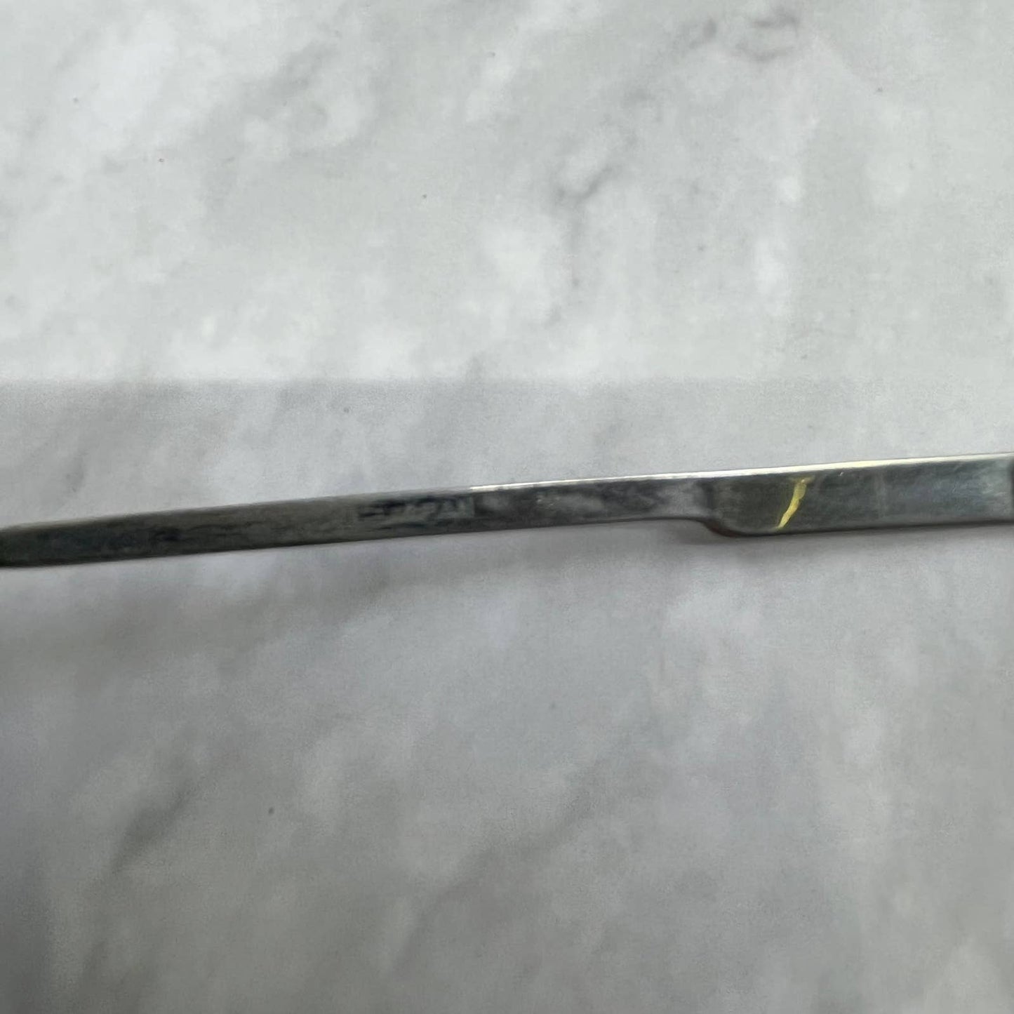 Vintage 1970s Metal Aviator Frame Eyeglasses Cloissone IV Japan 5 1/2 TD1-1