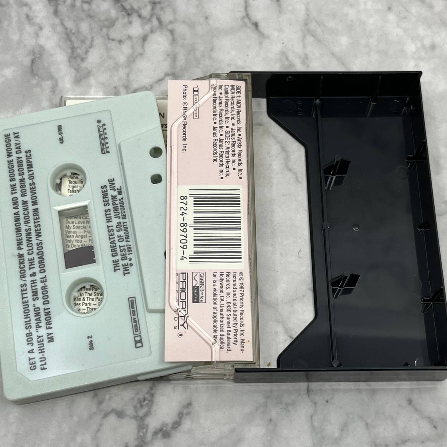 The Best of 50s Jumpin’ Jive Cassette Various Artists Cassette Tape TB7-19