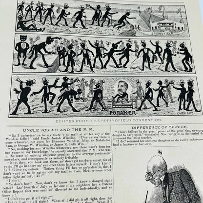 1885 June - Sam the Scaramouch Tabloid Magazine Cincinnati OH C10