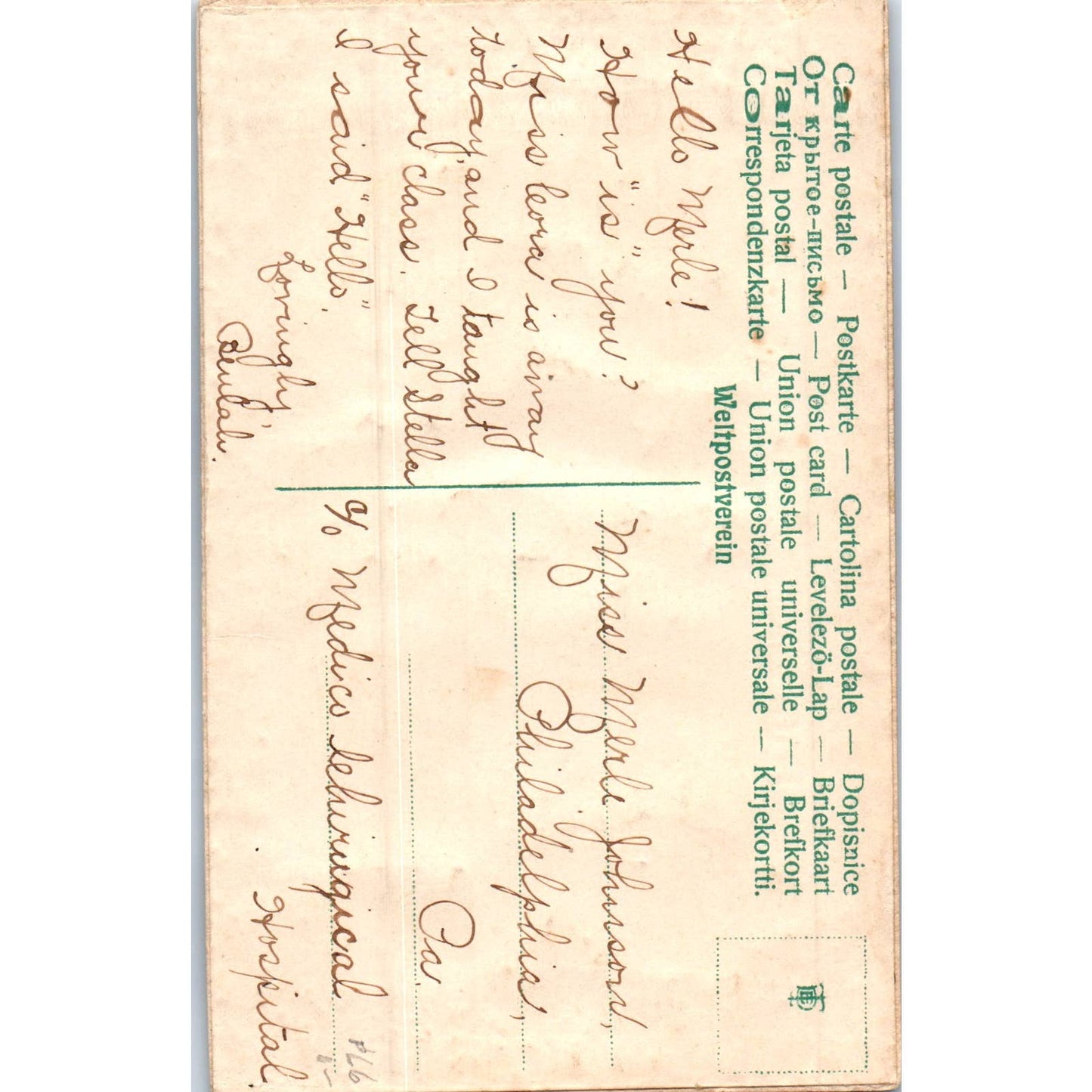 c1910 Best Wishes Airbrushed Embossed Forget Me Not Original Postcard TK1-P15