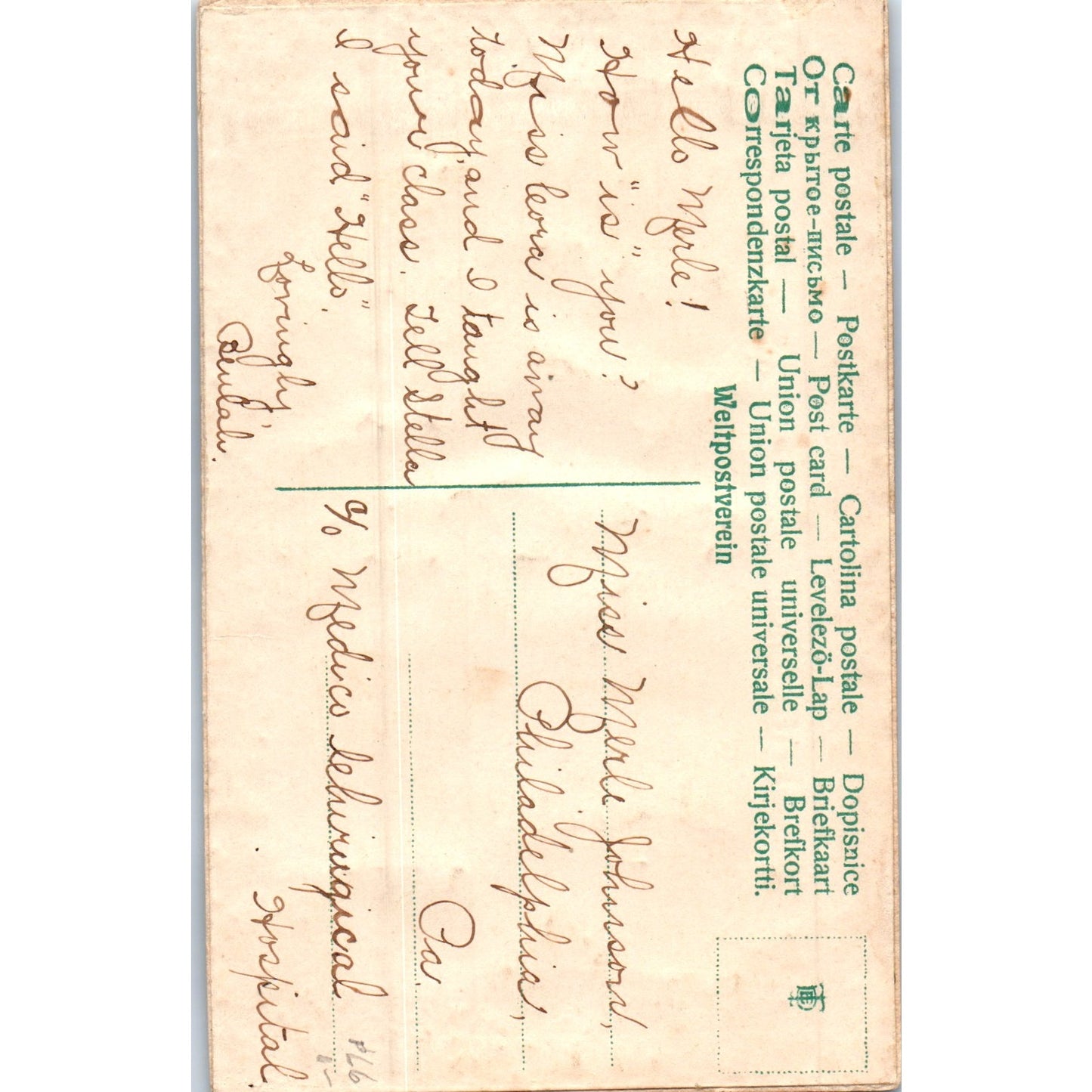 c1910 Best Wishes Airbrushed Embossed Forget Me Not Original Postcard P2-5