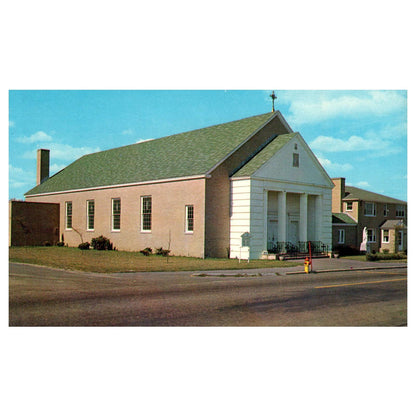 Vintage Postcard - St. Ann's Catholic Church Ocean Bluff Mass. TJ7-1