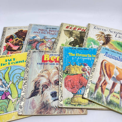 Huge Lot of 48 Vintage Golden Books Mostly 1950s-1980s