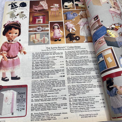 Vintage Sears Wish Book 1981 Christmas Toy Catalog Barbie, Star Wars, Lego S3