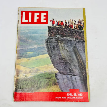 LIFE MAGAZINE - April 25 1960 Lovers Leap / Arnold Palmer Masters TA8